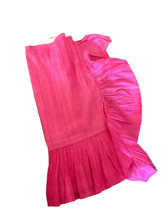 Coniglio Palm Beach Dresses & Skirts - Coniglio Palm Beach MINI RUFFLE POWER PAREO HOT PINK NWT
